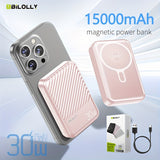 Pink 30W fast charge 15000