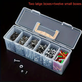 Transparent Color-2 Large Boxes+12 Small Boxes