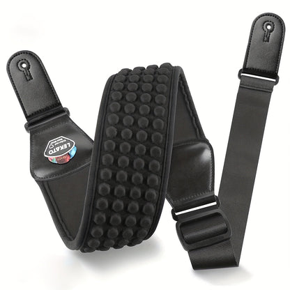 Adjustable Guitar Strap shown in the Black option