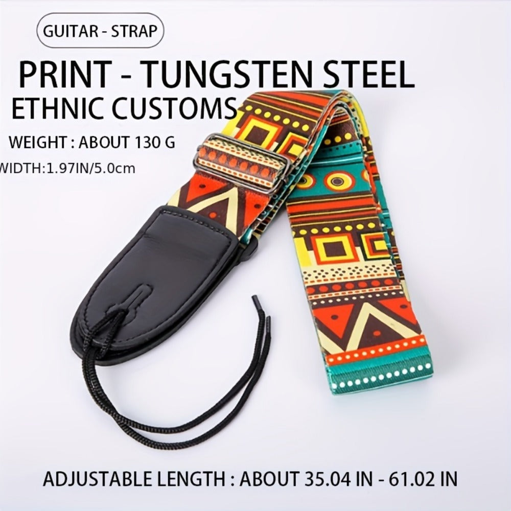 Adjustable Guitar Strap, Straps, Ukulele, Electric for Supporting A Guitar detail image - detail view 4
