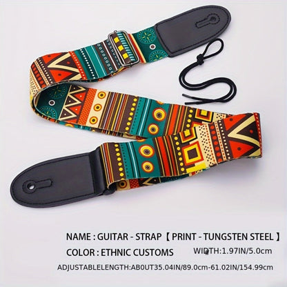 Adjustable Guitar Strap, Straps, Ukulele, Electric for Supporting A Guitar detail image - detail view 7