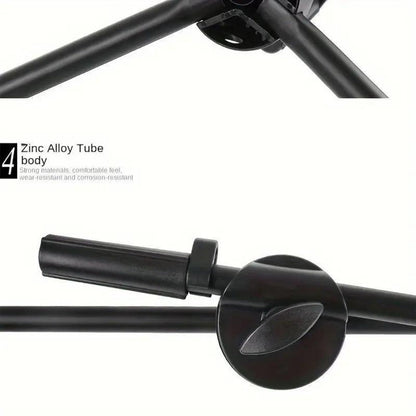 Adjustable Tripod Microphone Boom Stand for Studio, Podcast and Stage detail image - detail view 15