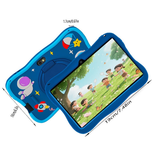 Kids Tablet 7 Inch with Android 14, 4GB RAM, 32GB Built-In Storage, Parental Controls and Protective Case