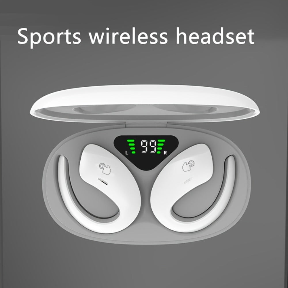 90H Wireless Earphones ENC Noise Cancellation 3D Deep Bass Secure Earhook Sport Running Earbuds for an Everyday Personal Care Routine