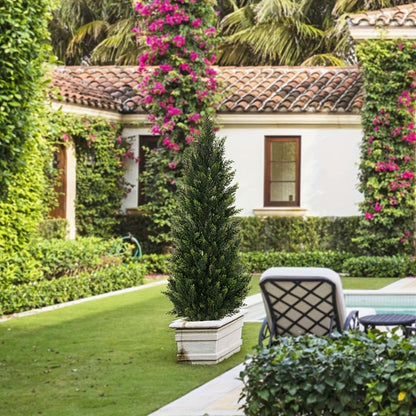 Artificial Cedar Topiary Trees in 2 or 3 Foot Heights with One- or Two-Piece Pack Checkouts