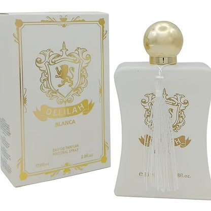 Women's Perfume Delilah Blanca 26416 with Fresh Aromatic Profile in a White Presentation Box