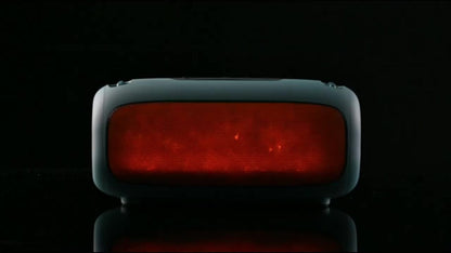 Portable Bluetooth Speaker with Bluetooth 5.3, TWS, 1800mAh Battery, LED Light, AUX and TF Input