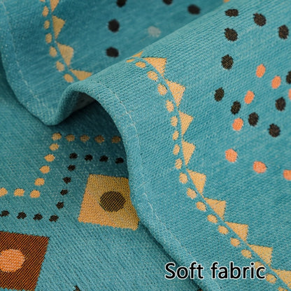 Sofa Cover Bohemian Chenille Jacquard Knit Sections with Anti-Slip Feature for Seat, Armrest or Backrest