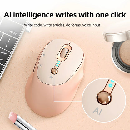 AI Wireless Mouse Voice to Text Real-Time Translation PPT Creation T-WOLF Silent Rechargeable for an Everyday Personal Care Routine
