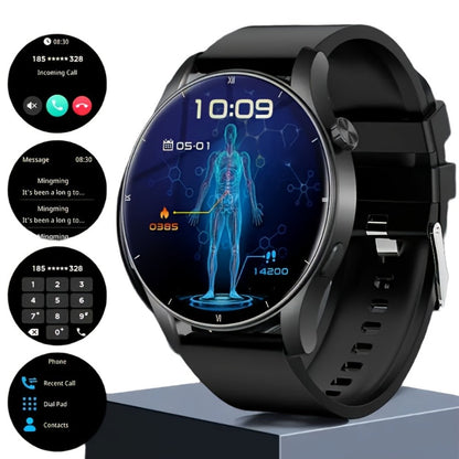 Smartwatch 2.01 Inch Round OLED Screen with 95% Ratio, Music Control and 300mAh Battery in Seven Styles