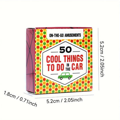 After Dinner Amusements Card Game Set with Four Mini Boxes and 200 Total Prompts Across Four Themes