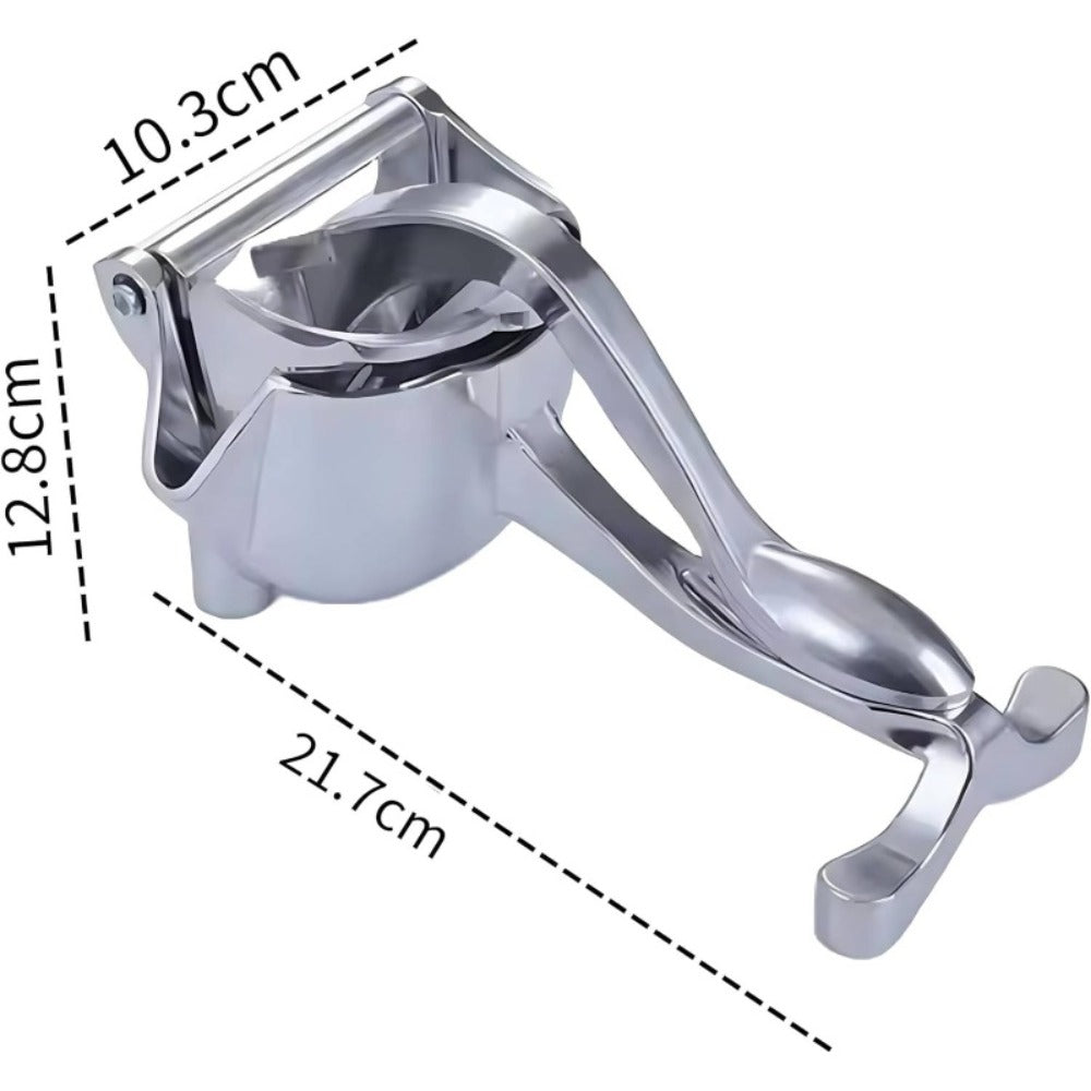 Manual Citrus Juicer – Heavy Duty Aluminum Lemon Squeezer with Lever Press, Removable Filter, Easy Squeeze Extractor for Lemon, Lime, Orange & Pomegranate, Kitchen Tool for Juice Lovers