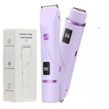 Purple with digital display