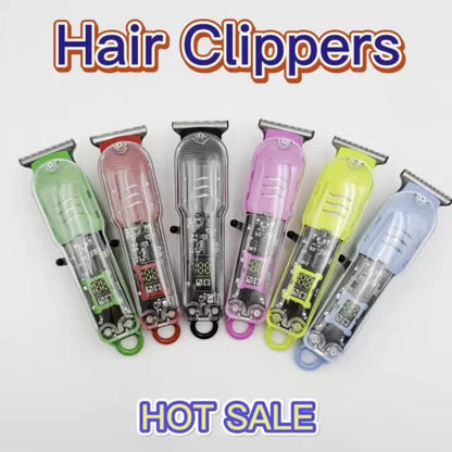 Hair Clipper Kit for Men Cordless USB Rechargeable LCD Screen Beard Trimmer Hair Cutting Set Professional Home Salon Grooming Kit Father's Day Gift