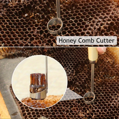 Beekeeping Tool Kit 15PCS - Smoker, Brush, Hive Scraper, Queen Catcher & More