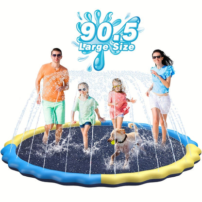 Splash Pad Sprinkler for Kids | Outdoor Water Play Mat Wading Pool