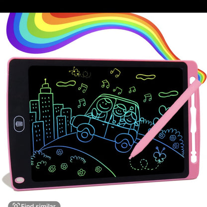 LCD Writing Tablet for Kids 8.2 Inch – Electronic Drawing Board Doodle Pad for Parent-Child Interaction | Reusable Handwriting Graffiti Board | Back to School Halloween Christmas Gift Boys Girls