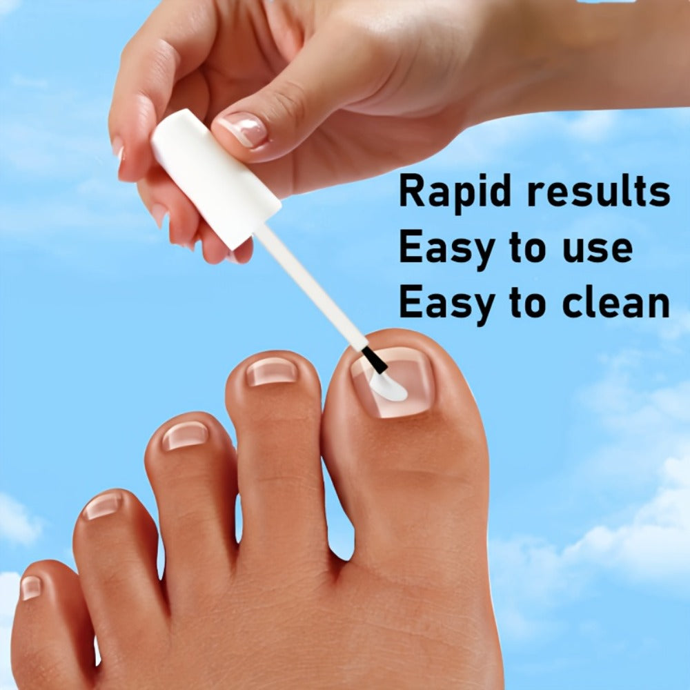 Three-Piece Keratin-Labeled Nail Care Gloss Set in Clear Bottles for Fingernail and Toenail Application