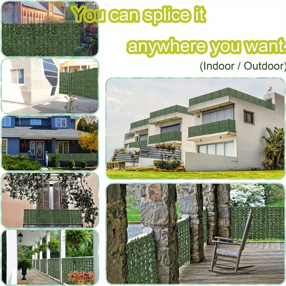 Artificial Greenery with Added Privacy and Weather-Resistant Finish for Patio detail image - detail view 10