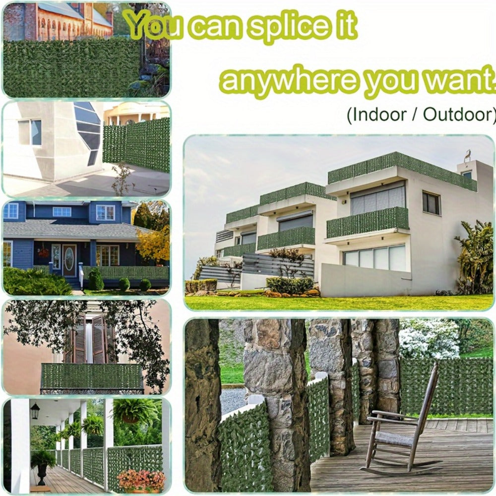 Artificial Greenery with Added Privacy and Weather-Resistant Finish for Patio detail image - detail view 15