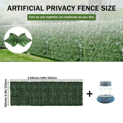 Artificial Greenery with Added Privacy and Weather-Resistant Finish for Patio detail image