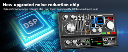 Audio Mixer, Podcast, Recording, Equipment for Live Sound for Home Practice, Rehearsal detail image - detail view 13