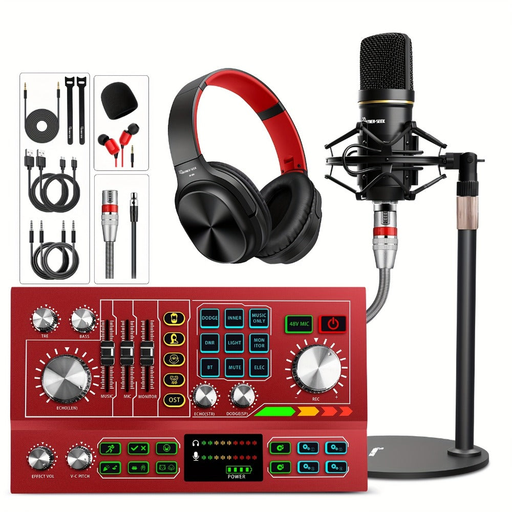 Audio Mixer, Podcast, Recording, Equipment for Live Sound for Home Practice, Rehearsal detail image - detail view 4