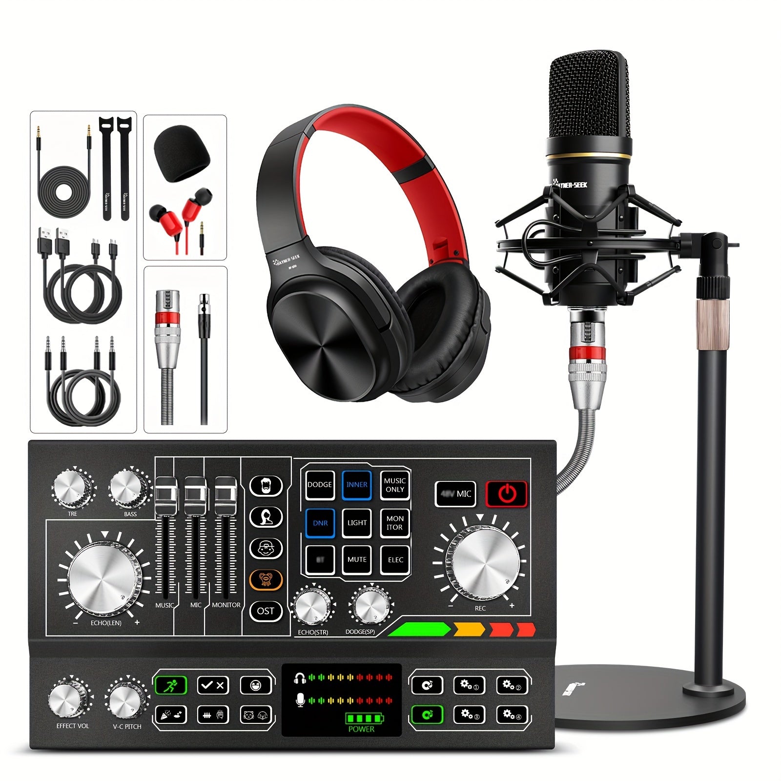 Audio Mixer shown in the HS-AP902 option