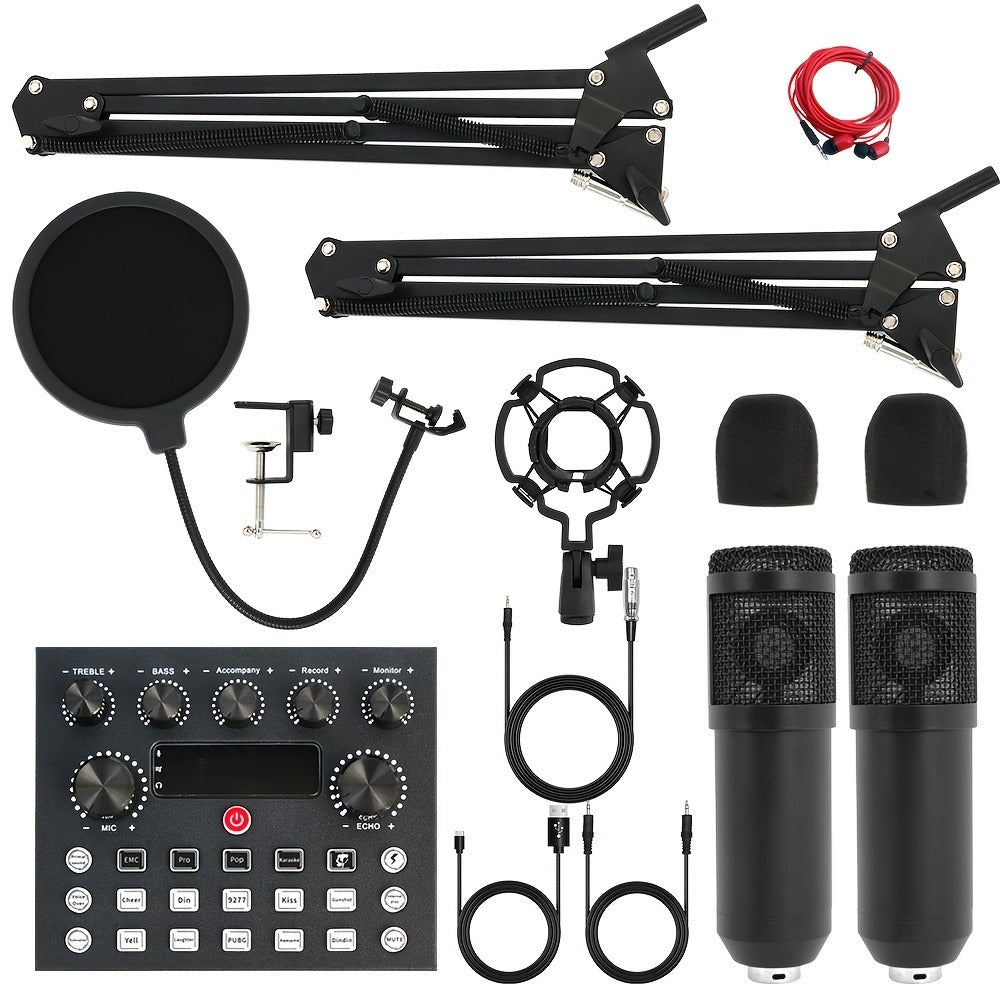 Audio Mixer, Portable, Condenser, Recording, Kit for Live Sound detail image - detail view 13