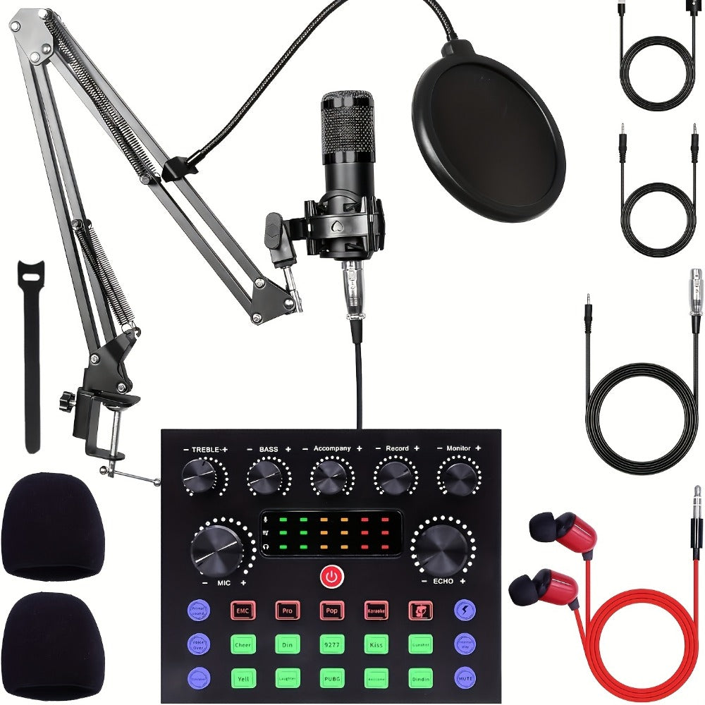 Audio Mixer, Portable, Condenser, Recording, Kit for Live Sound detail image - detail view 3