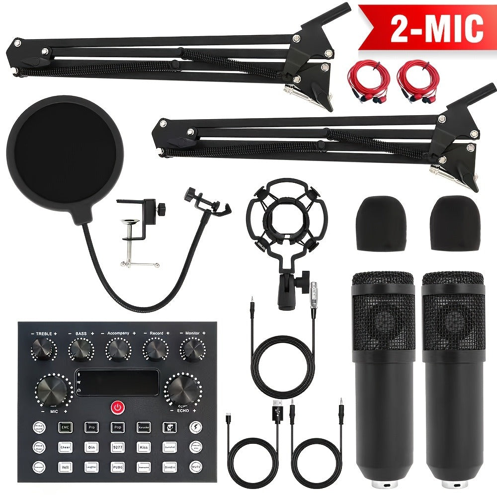 Audio Mixer, Portable, Condenser, Recording, Kit for Live Sound detail image - detail view 4