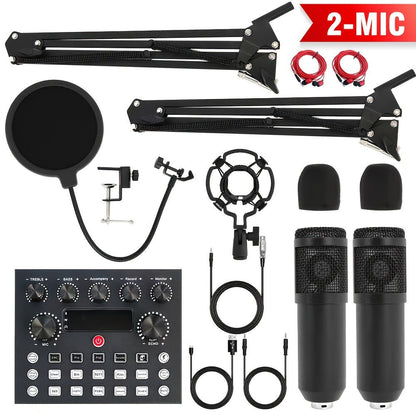 Audio Mixer, Portable, Condenser, Recording, Kit for Live Sound detail image - detail view 4