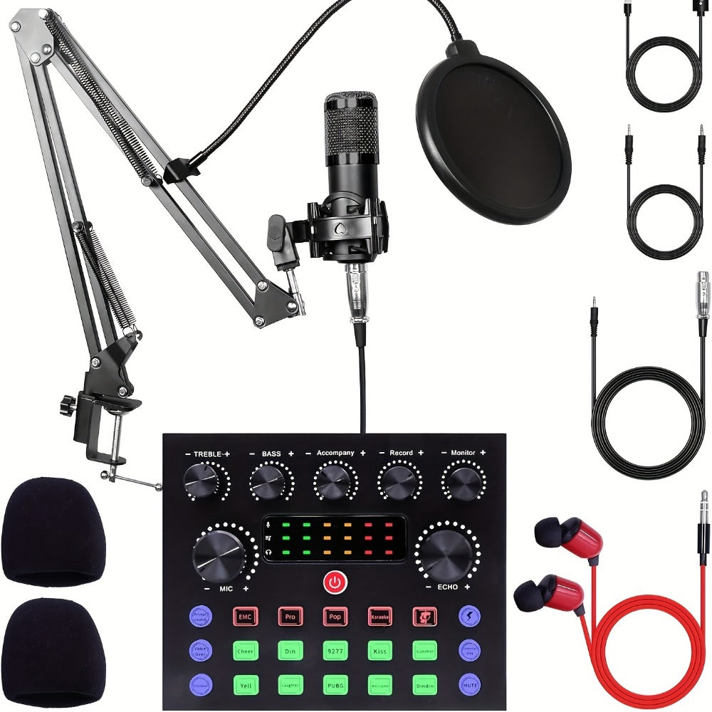 Audio Mixer, Portable, Condenser, Recording, Kit for Live Sound detail image - detail view 5