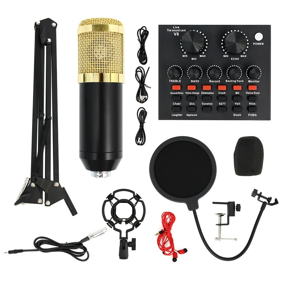 Audio Mixer, Portable, Condenser, Recording, Kit for Live Sound detail image - detail view 7