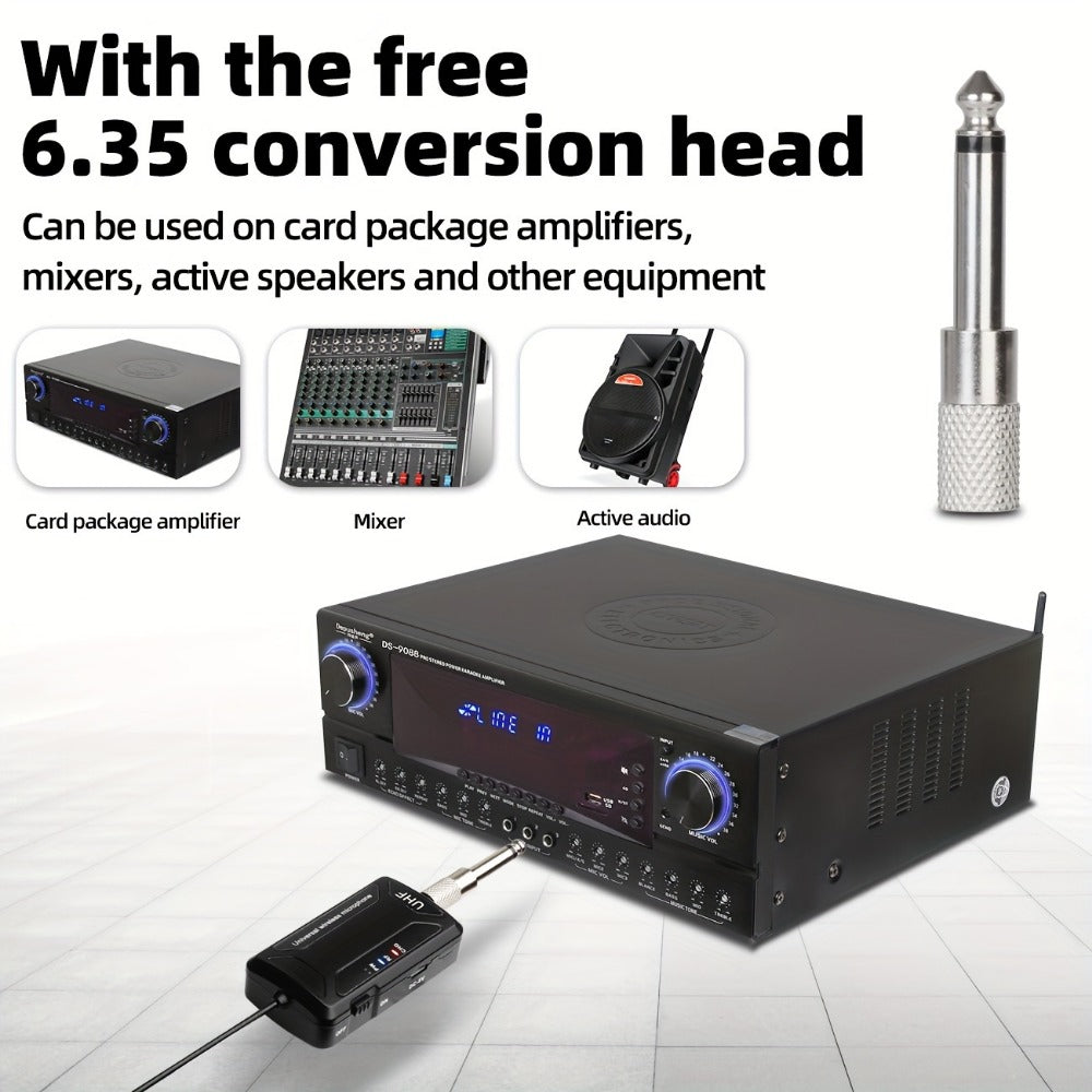 Audio Mixer, Rechargeable, Wireless, DEPUSHENG, Lavalier for Live Sound detail image - detail view 11