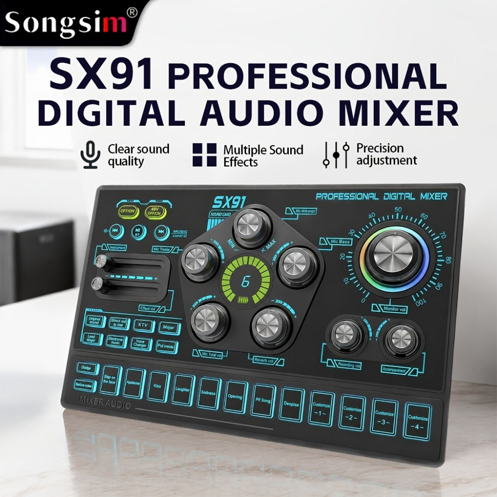 Audio Mixer shown in the main product view