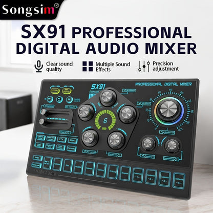 Audio Mixer shown in the main product view