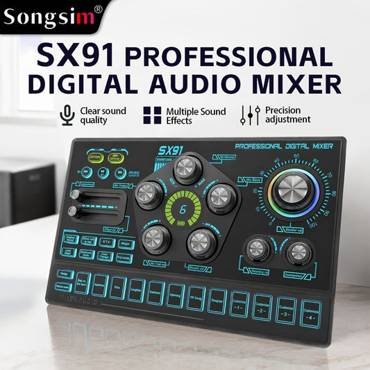 Audio Mixer shown in the main product view