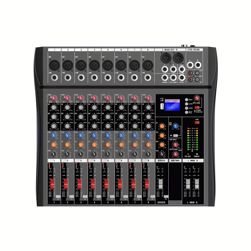 Audio Mixer, USB, Professional, 12-Channel, Controller for Live Sound detail image - detail view 19