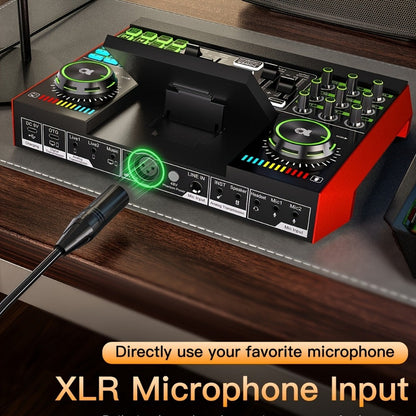 Audio Mixer, USB, Stereo, Sound, Board, Console for Live Sound detail image - detail view 17