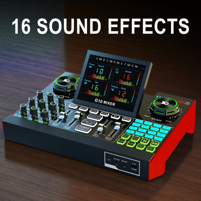 Audio Mixer, USB, Stereo, Sound, Board, Console for Live Sound detail image - detail view 18