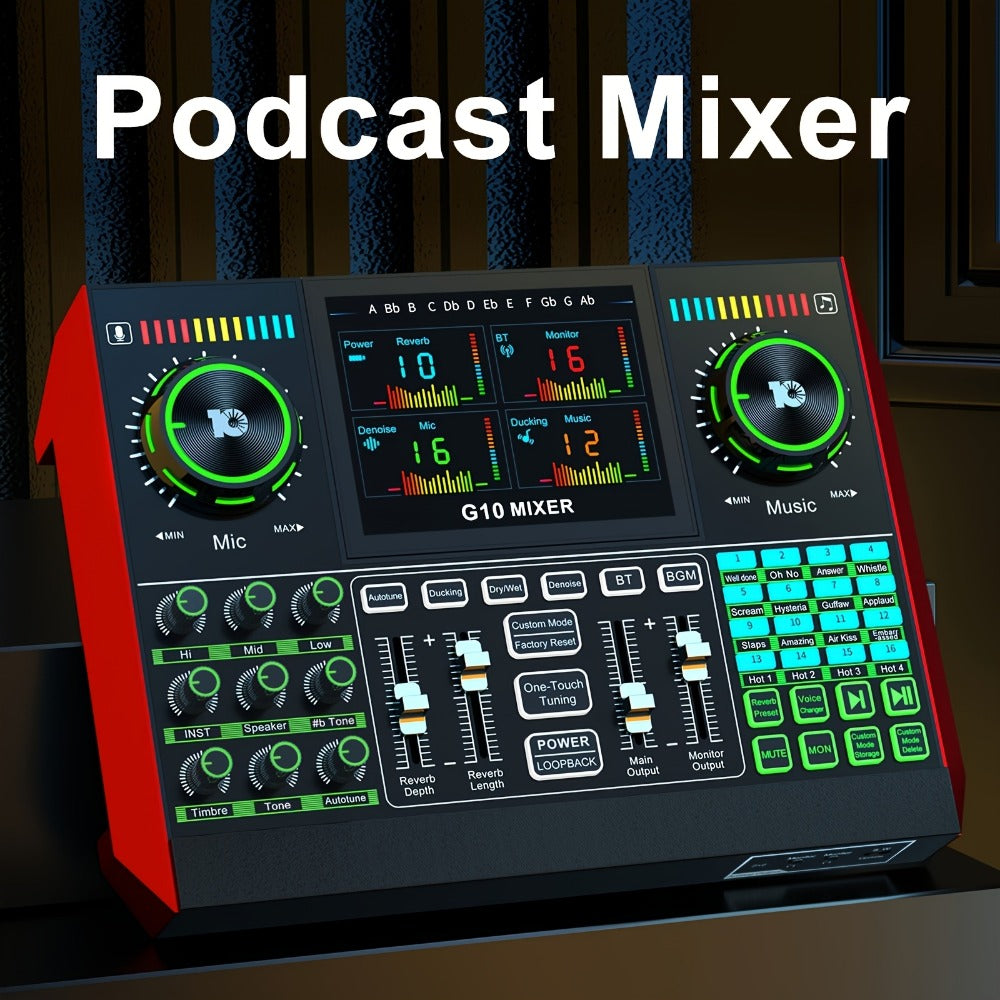 Audio Mixer, USB, Stereo, Sound, Board, Console for Live Sound detail image - detail view 19