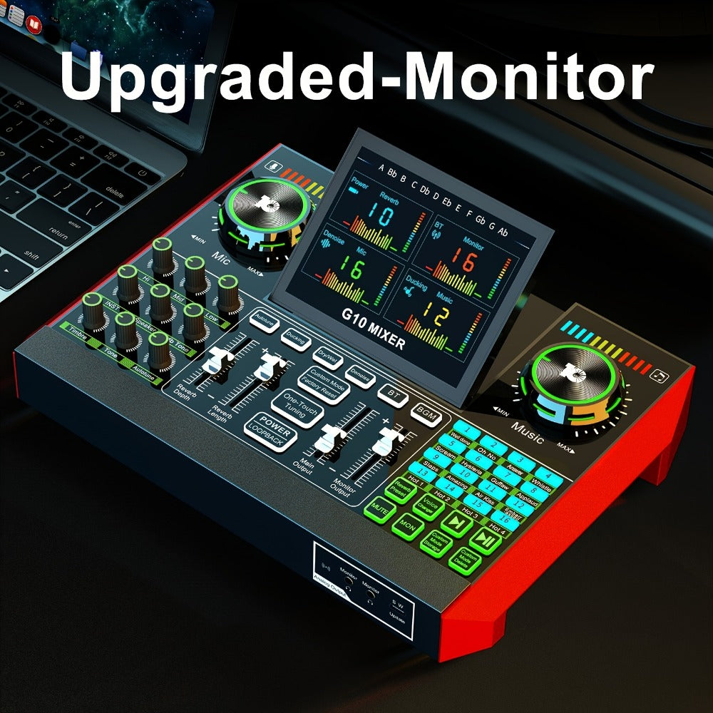 Audio Mixer, USB, Stereo, Sound, Board, Console for Live Sound detail image - detail view 21