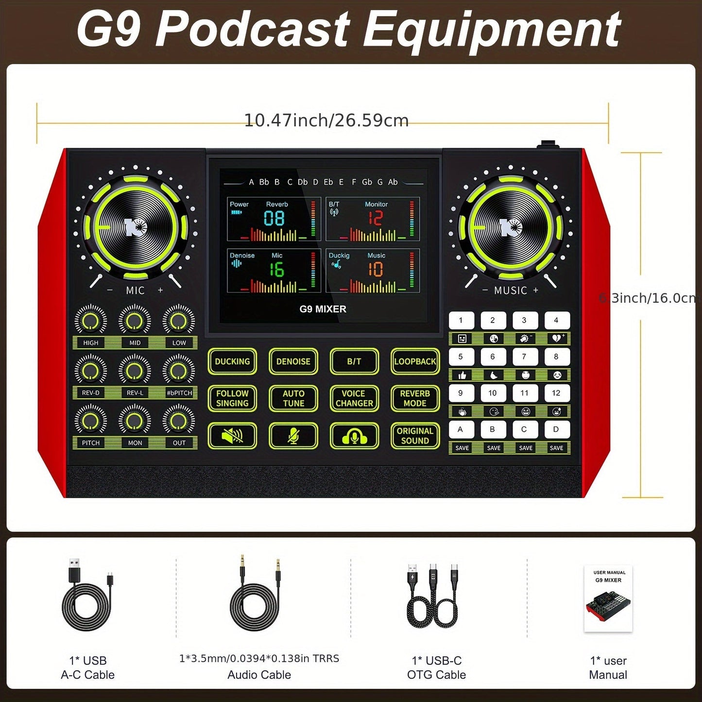 Audio Mixer shown in the Special edition option