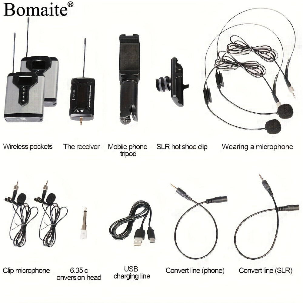 Audio Mixer, Wireless, Rechargeable, Bomaite, Lavalier for Live Sound detail image - detail view 7