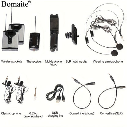Audio Mixer, Wireless, Rechargeable, Bomaite, Lavalier for Live Sound detail image - detail view 7