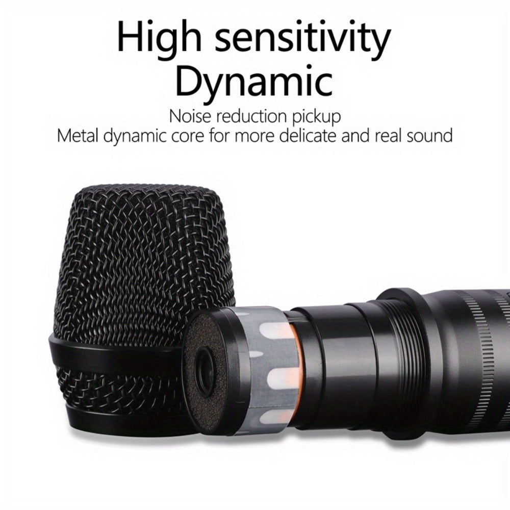 Audio Mixer, Wireless, USB, High-Quality, 4-Channel, UHF for Live Sound detail image - detail view 12