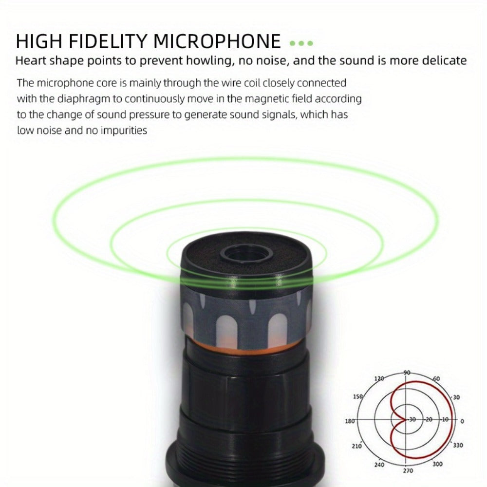 Audio Mixer, Wireless, USB, High-Quality, 4-Channel, UHF for Live Sound detail image - detail view 15