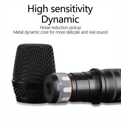 Audio Mixer, Wireless, USB, High-Quality, 4-Channel, UHF for Live Sound detail image - detail view 16