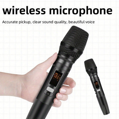 Audio Mixer, Wireless, USB, High-Quality, 4-Channel, UHF for Live Sound detail image - detail view 4